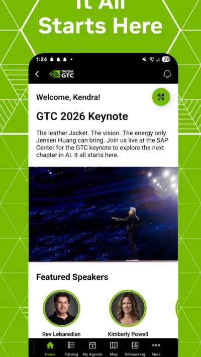 NVIDIA GTC screenshot 1