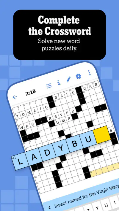 NYT Games: Wordle & Crossword screenshot 1