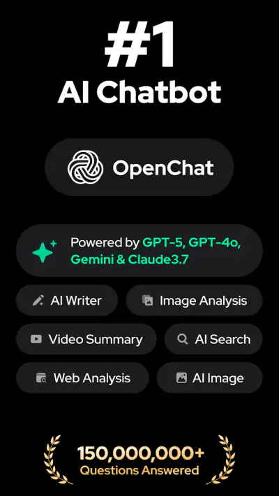 Open Chat - AI bot app screenshot 1