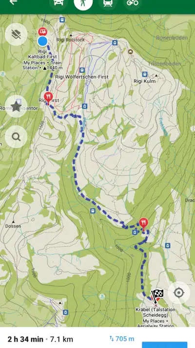 Organic Maps・Offline Map & GPS screenshot 1