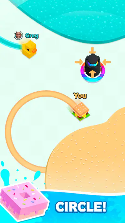 Paper.io 2 screenshot 1