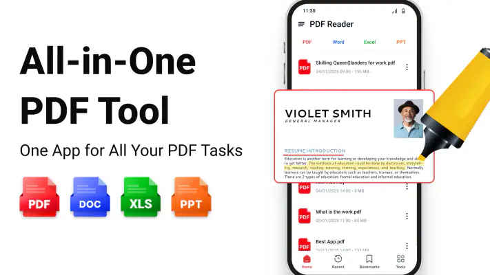 PDF Reader, All PDF Viewer screenshot 1