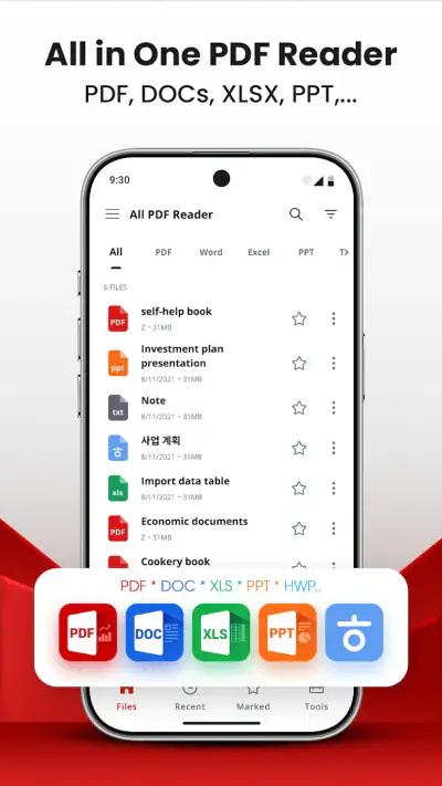 PDF Reader - Viewer: Edit PDF screenshot 1