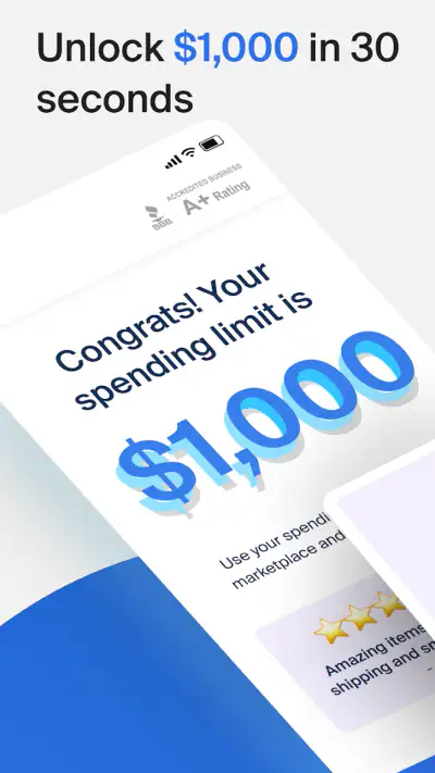 Perpay - Shop and Build Credit screenshot 1