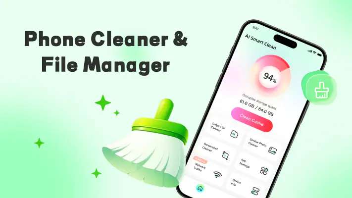 Phone Cleaner & Manager-Pure screenshot 1