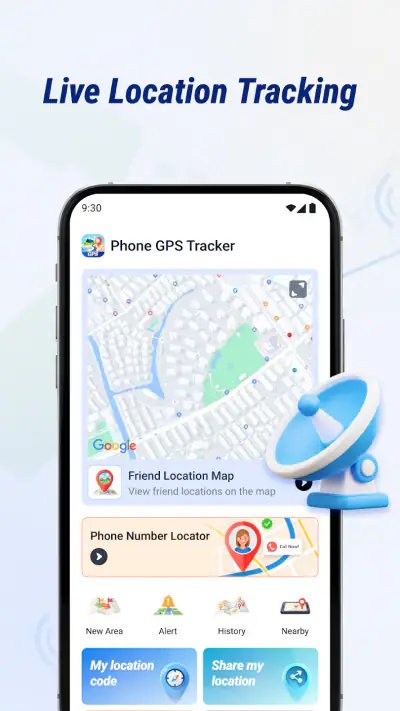 Phone GPS Tracker screenshot 1