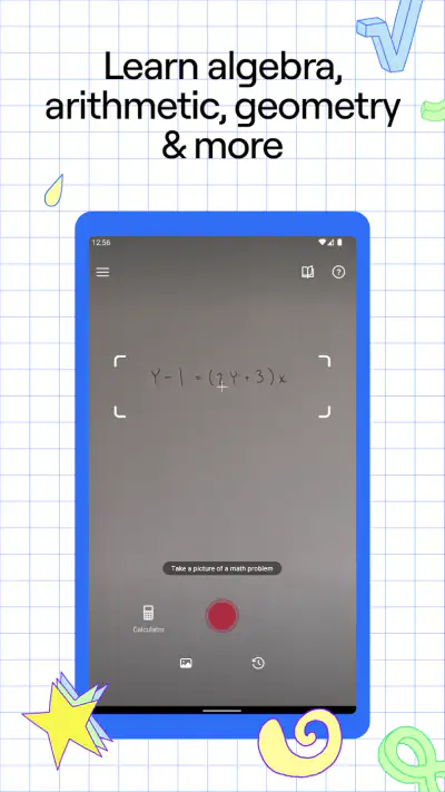 Photomath screenshot 1