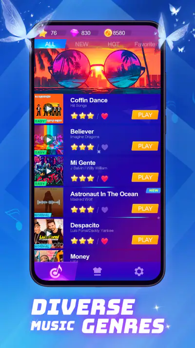 Piano Beat: Music Game screenshot 1