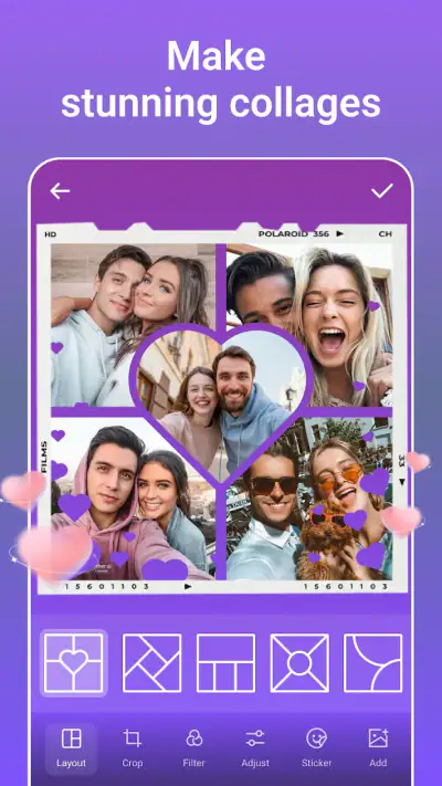 PicsLeap–AI Photo Editor &Grid screenshot 1