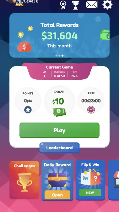 Play and Win-Win Cash Prizes! screenshot 1