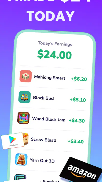 Playout: Earn Money screenshot 1