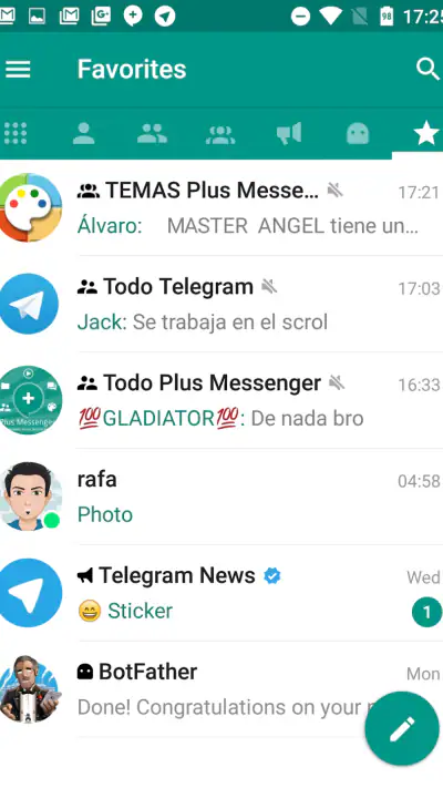 Plus Messenger screenshot 1