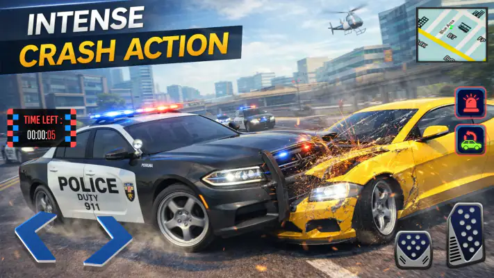 Police Car Chase: Police Games screenshot 1