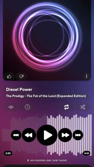 Poweramp Music Player screenshot 1