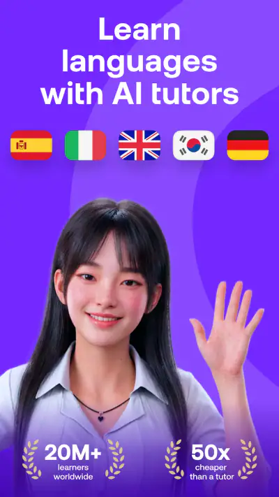 Praktika – AI Language Tutor screenshot 1