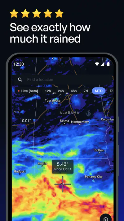 Precip – Rain, Snow & Weather screenshot 1