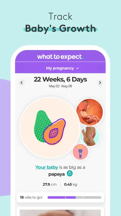 Pregnancy Tracker & Baby App screenshot 1