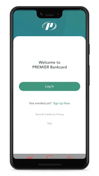 PREMIER Credit Card screenshot 1