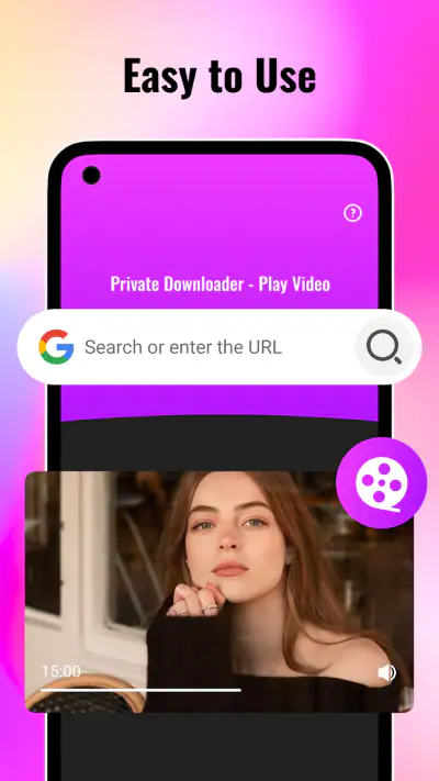 Private Downloader-Play Video screenshot 1