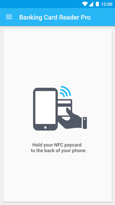 Pro Credit Card Reader NFC screenshot 1