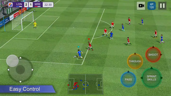 Pro League Soccer screenshot 1