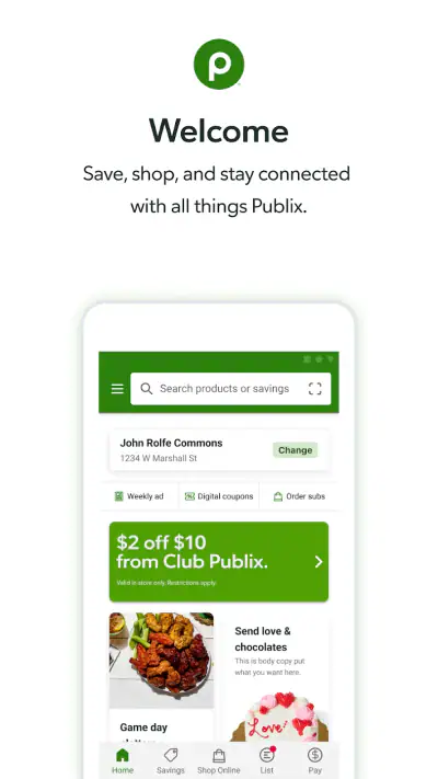 Publix screenshot 1
