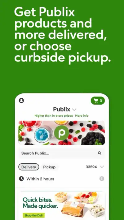 Publix Delivery & Curbside screenshot 1