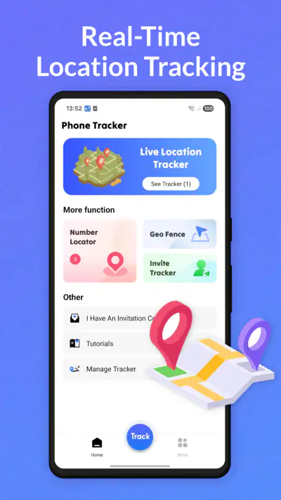 PureLink:Phone&Location Track screenshot 1
