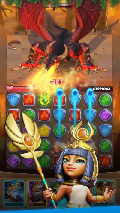 Puzzle Breakers: Champions War screenshot 1
