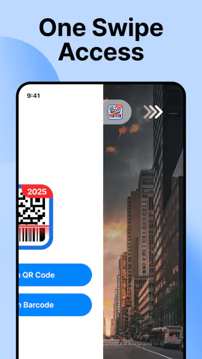QR & Barcode Scanner Launcher screenshot 1