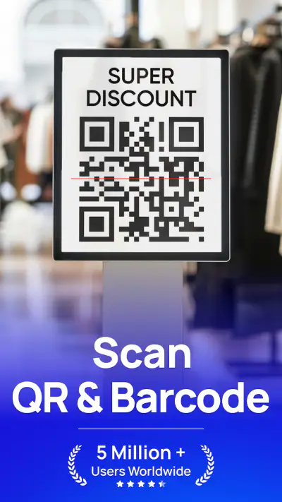 QR Code Scanner Barcode Reader screenshot 1