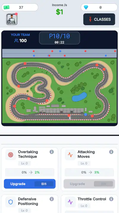 Race Star - Team Manager Game screenshot 1