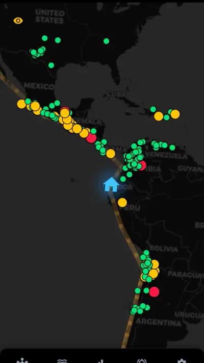 Radar Earth Terremoto screenshot 1
