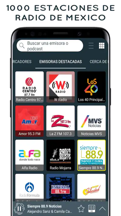 Radio Mexico - online radio screenshot 1