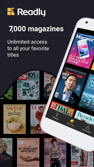 Readly Magazines & Newspapers screenshot 1