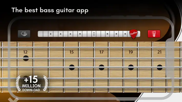 Real Bass electric bass guitar screenshot 1