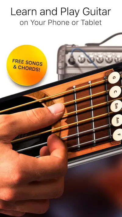 Real Guitar - Music Band Game screenshot 1