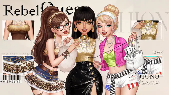 Rebel Glam: Dress Up Games screenshot 1