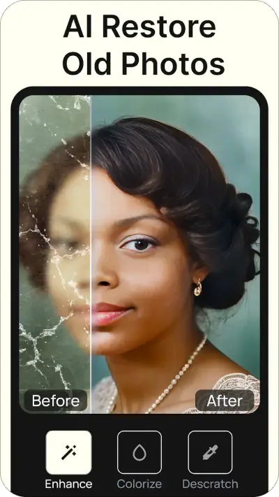 Renew - Old Photo Restoration screenshot 1