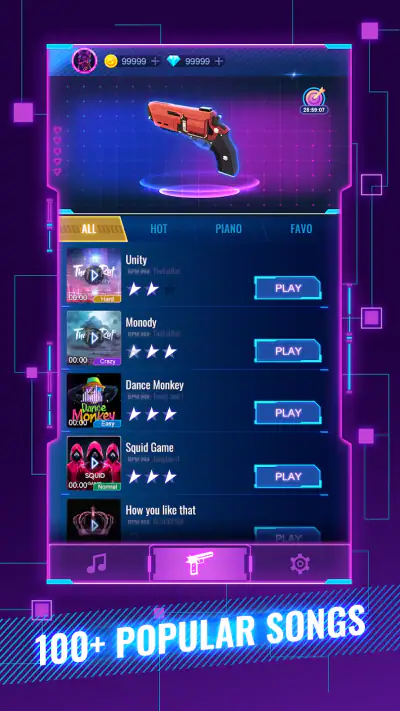 Rhythm Fire-EDM Shooting Game screenshot 1