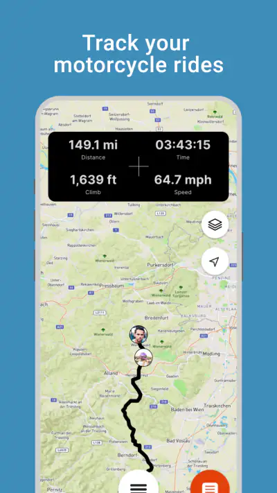 Cardo Ride - Motorcycle App screenshot 1