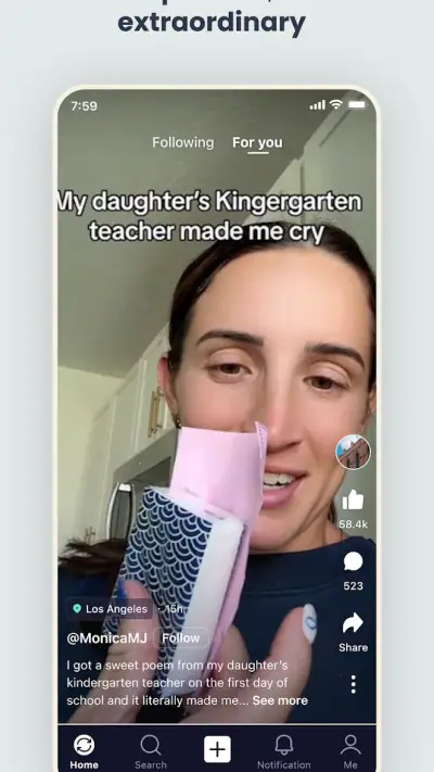 Scoopz: Real Life, Real Videos screenshot 1