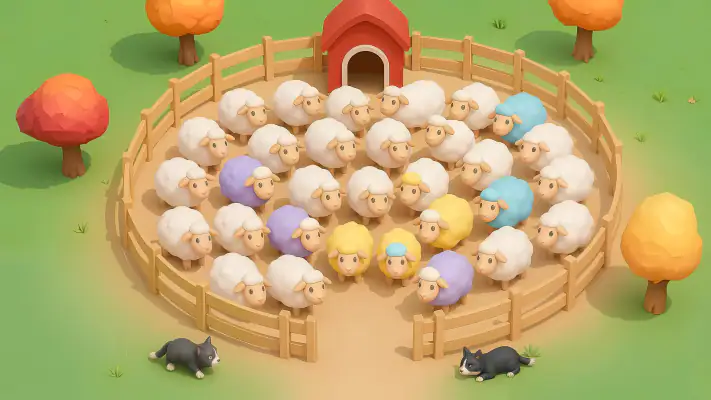 Sheep Dash: Sheep Away screenshot 1
