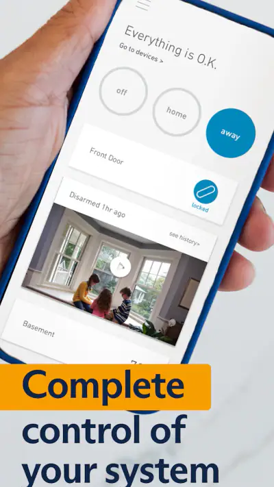 SimpliSafe Home Security App screenshot 1
