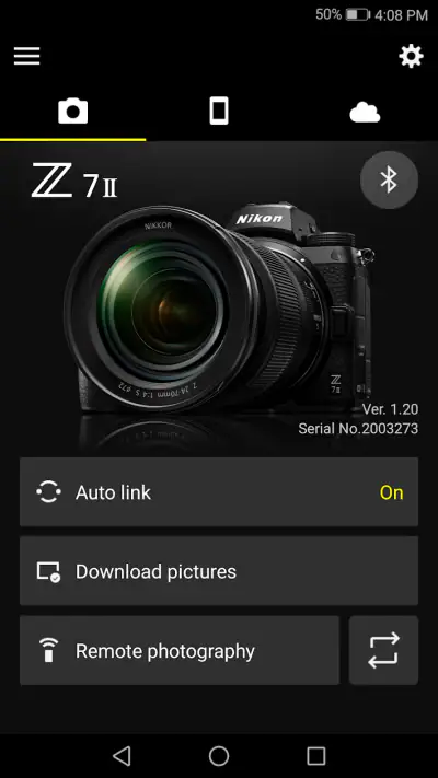 SnapBridge screenshot 1