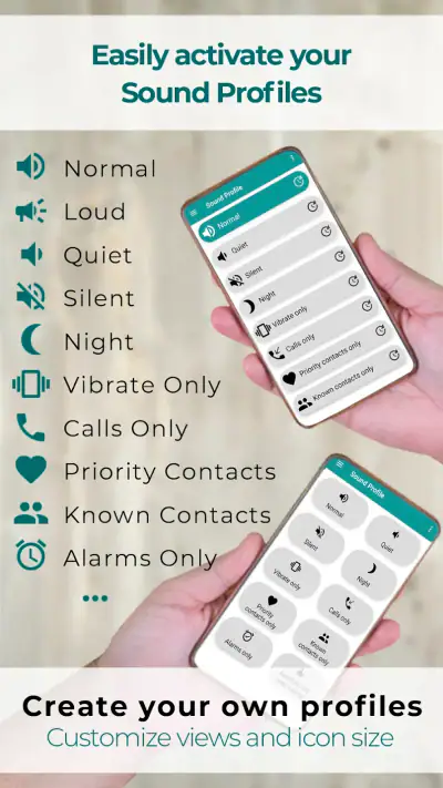 Sound Profile (Volume control) screenshot 1