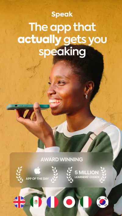 Speak: Language Learning screenshot 1