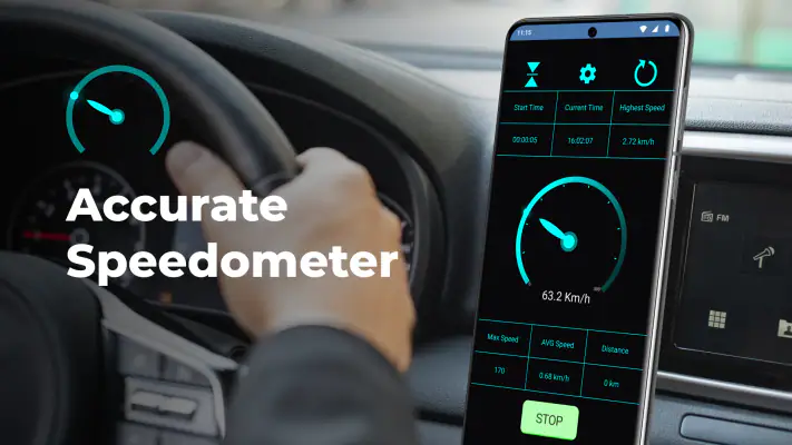 Speedometer: GPS Speed Tracker screenshot 1