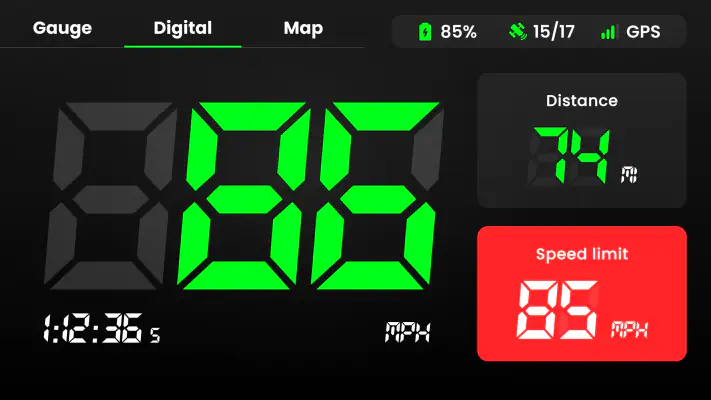 Speedometer: GPS Speedometer screenshot 1