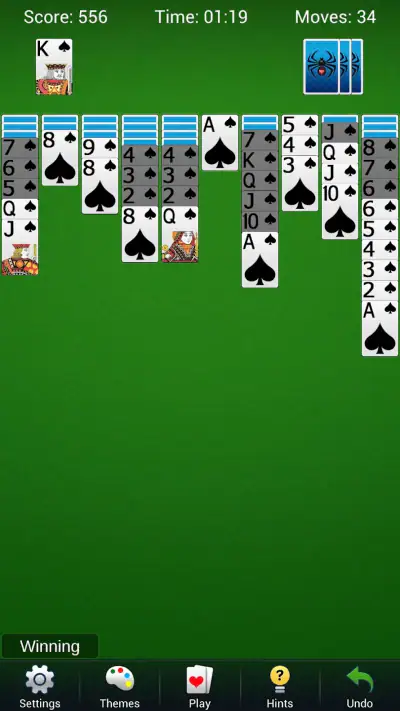 Spider Solitaire: Card Games screenshot 1